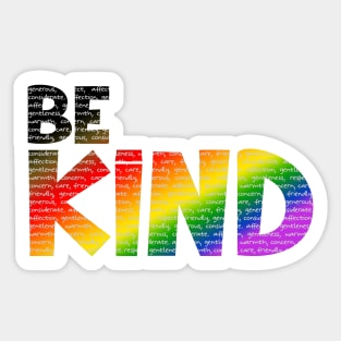 Be kind Sticker